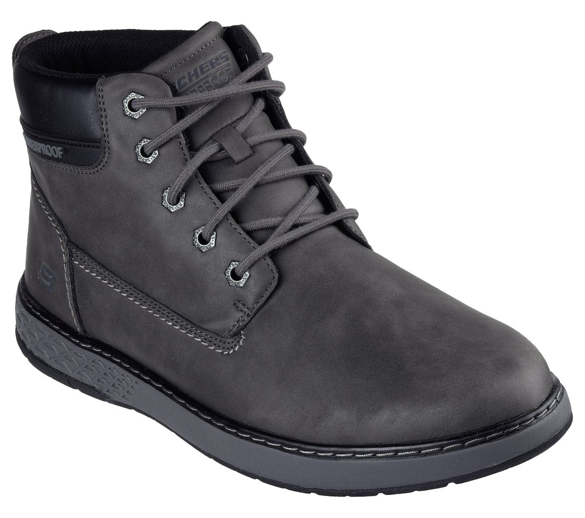 Men Skechers Waterproof Relaxed Fit: Garlan - Deno