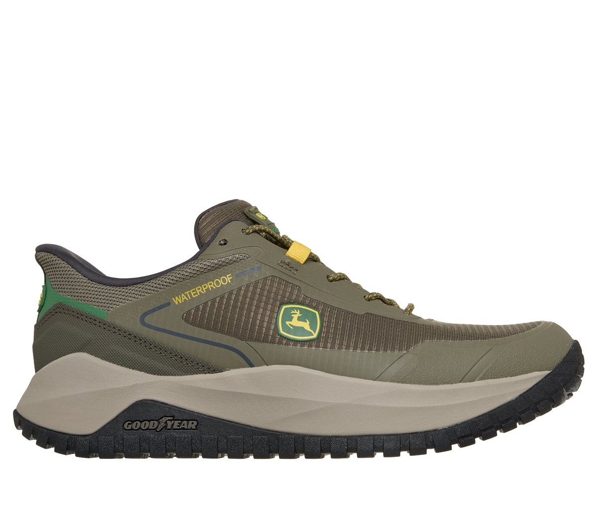 Men Skechers Slip-ins John Deere Waterproof: Badger - All Terrain