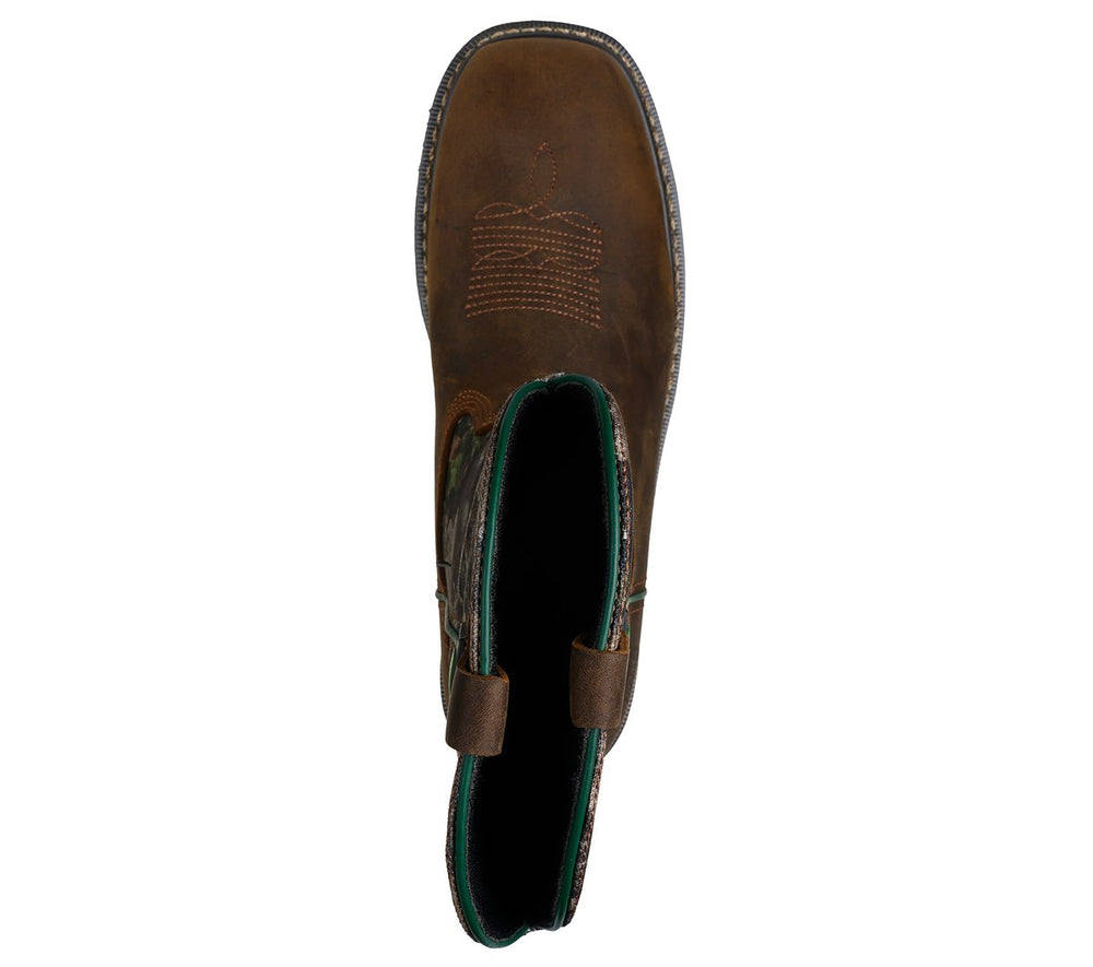 Men Skechers John Deere Waterproof: Rowood - Moss Burrow