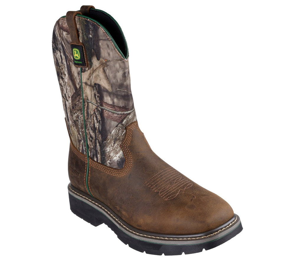 Men Skechers John Deere Waterproof: Rowood - Moss Burrow