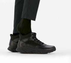 Men Skechers Slip-in Work Waterproof Slip-Resistant: D'Lux Journey - Redron