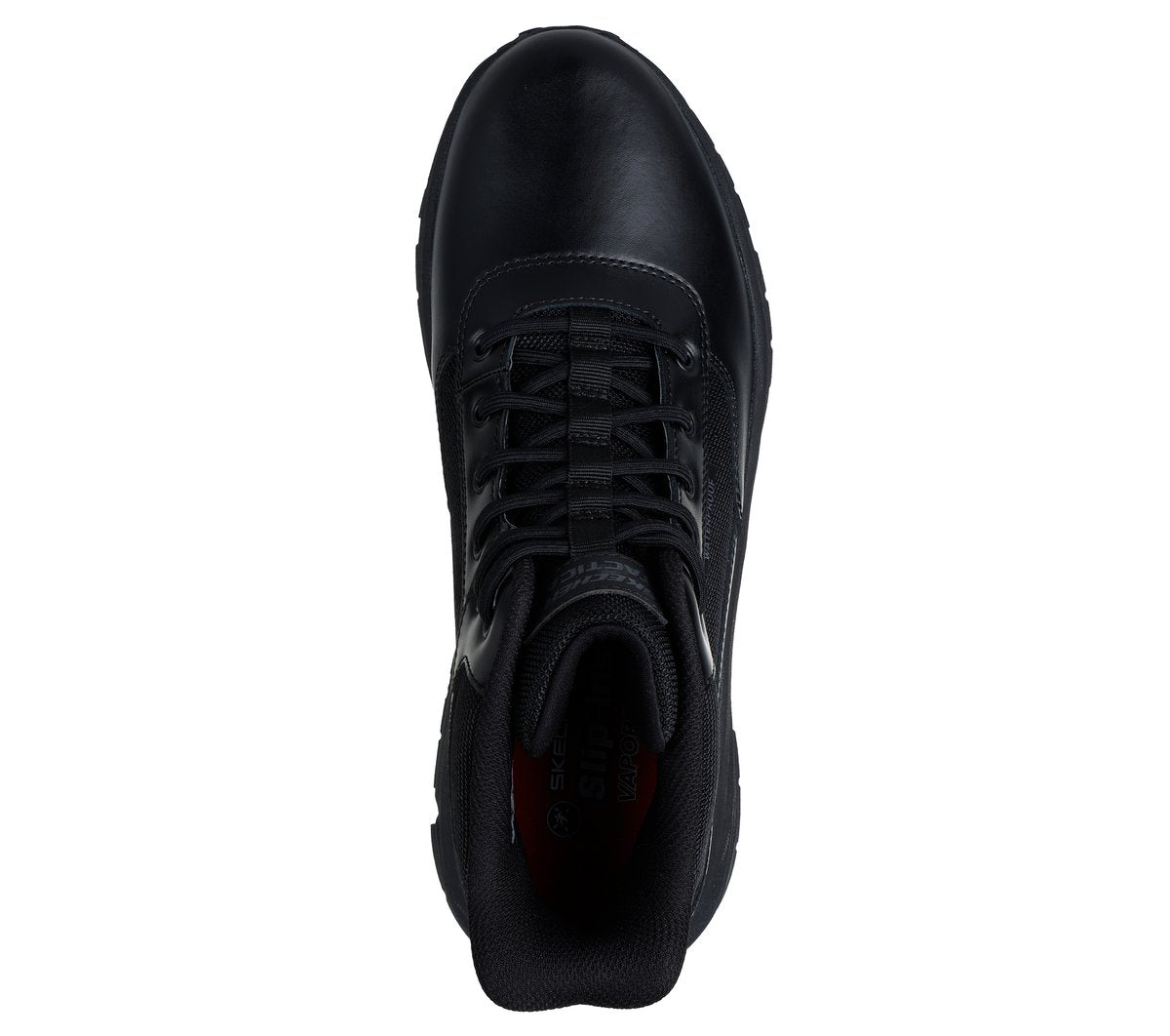 Men Skechers Slip-in Work Waterproof Slip-Resistant: D'Lux Journey - Redron