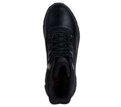 Men Skechers Slip-in Work Waterproof Slip-Resistant: D'Lux Journey - Redron