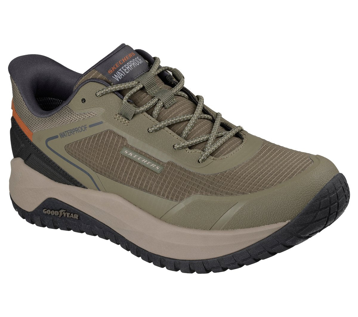 Men Skechers Slip-ins Waterproof Relaxed Fit: Badger - Koda