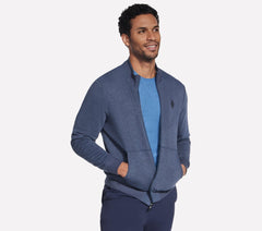 Men Skechers The Hoodless Hoodie GO WALK Everywhere Jacket