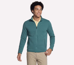 Men Skechers The Hoodless Hoodie Ottoman Jacket