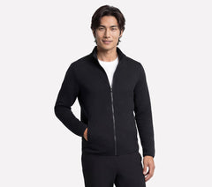 Men Skechers The Hoodless Hoodie Ottoman Jacket