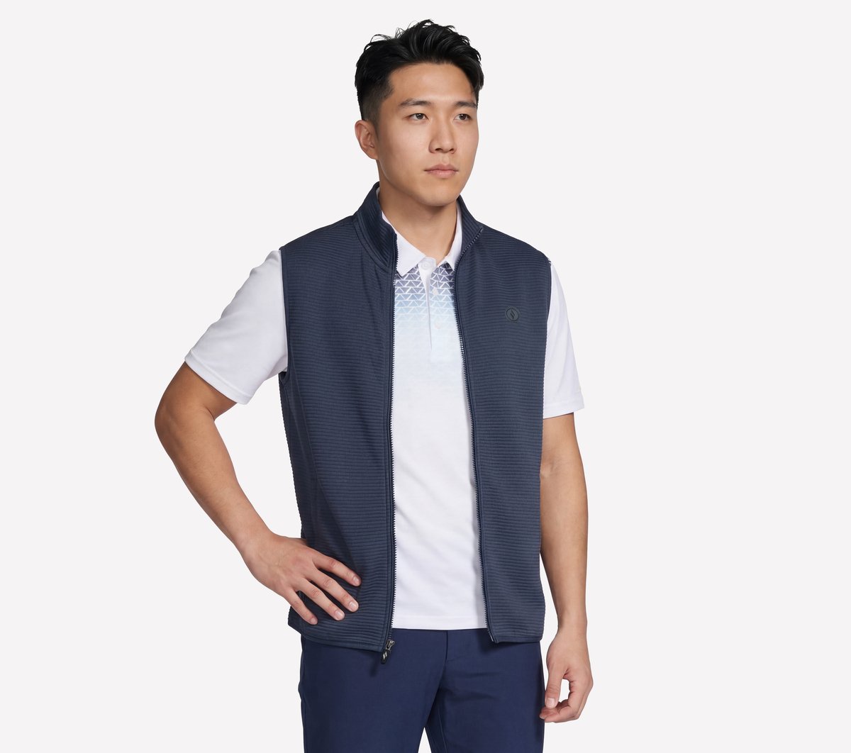 Men Skechers GO GOLF GO WALK Ottoman Vest