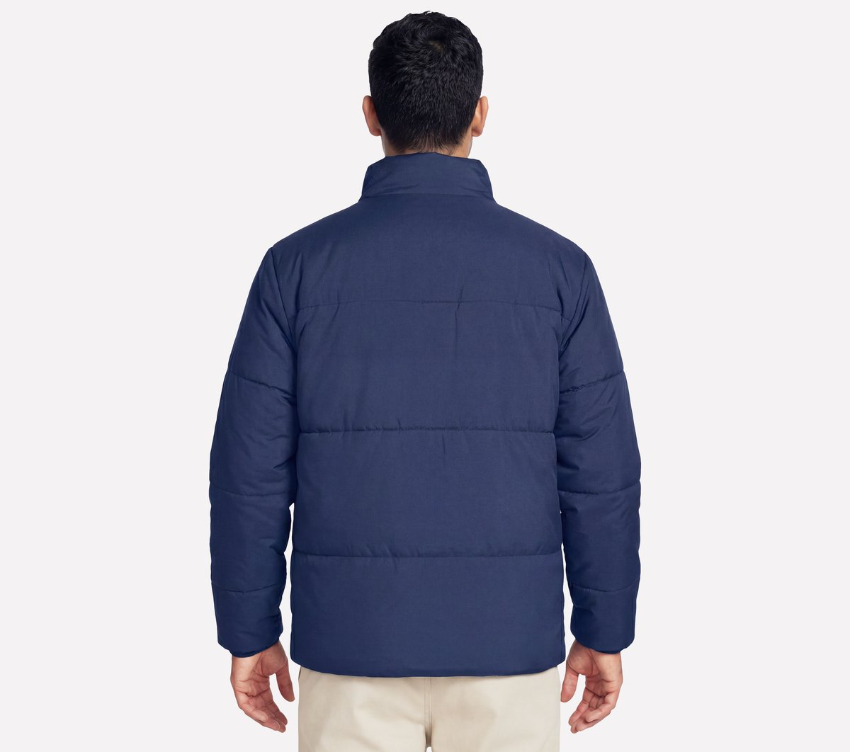 Men Skechers GO SHIELD Cozy Fit Traverse Down Jacket