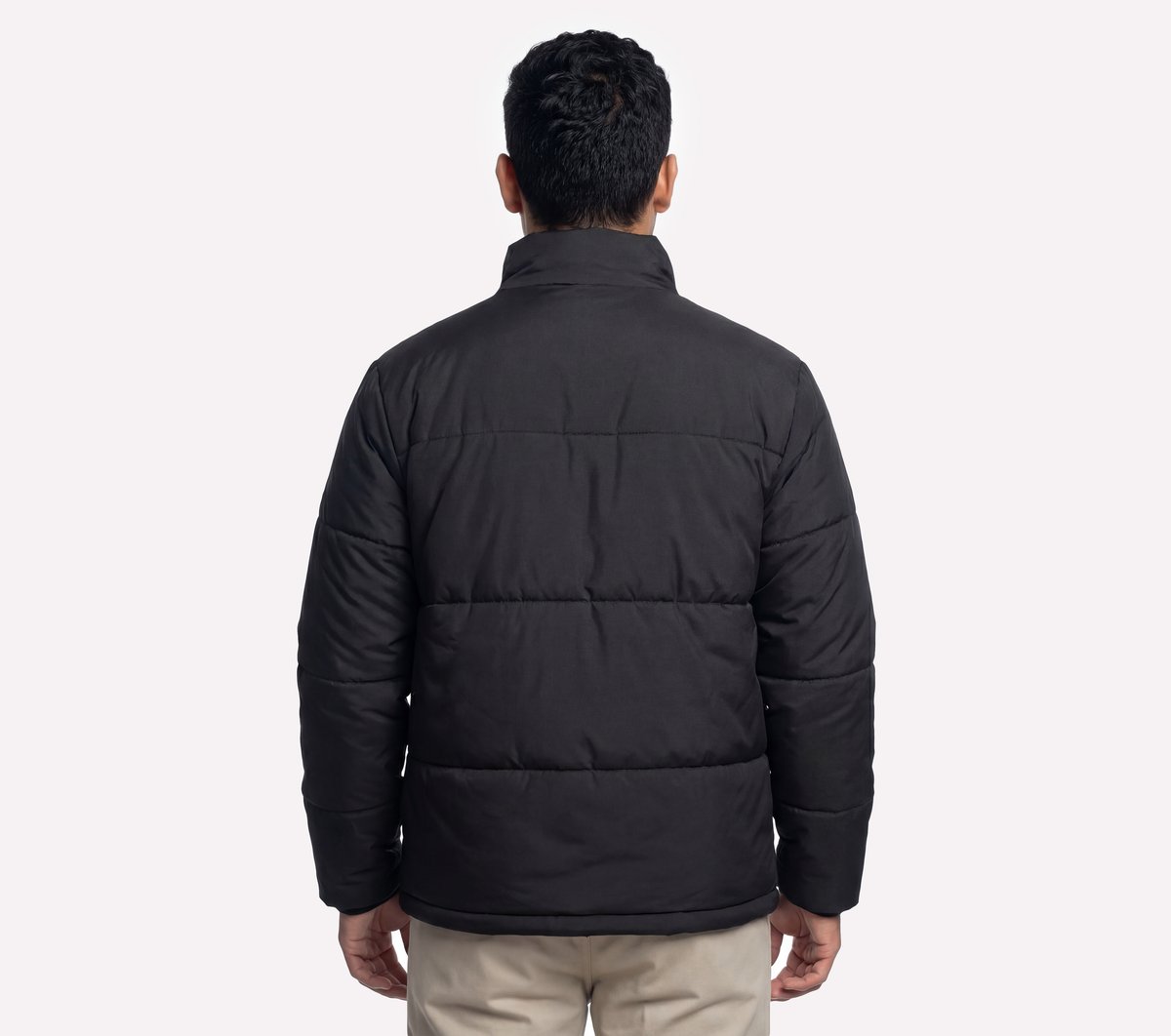 Men Skechers GO SHIELD Cozy Fit Traverse Down Jacket