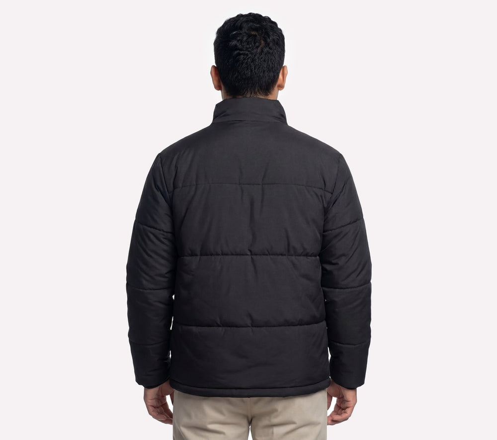 Men Skechers GO SHIELD Cozy Fit Traverse Down Jacket
