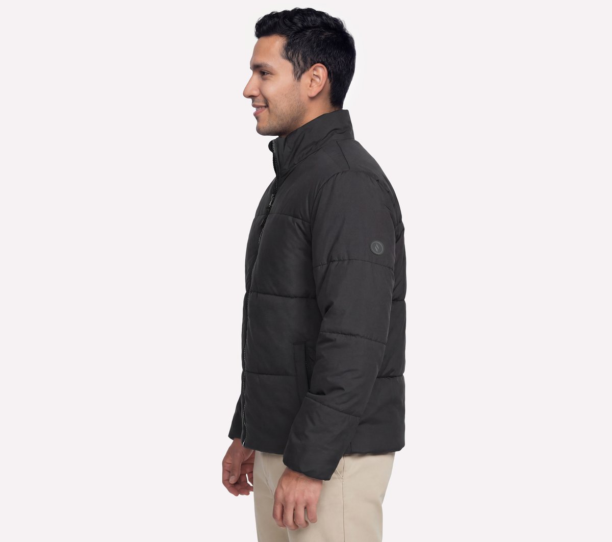 Men Skechers GO SHIELD Cozy Fit Traverse Down Jacket