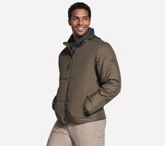 Men Skechers GO SHIELD Cozy Fit Element Jacket