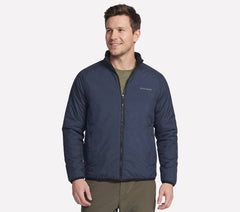 Men Skechers GO SHIELD Cozy Fit Altitude Reversible Jacket
