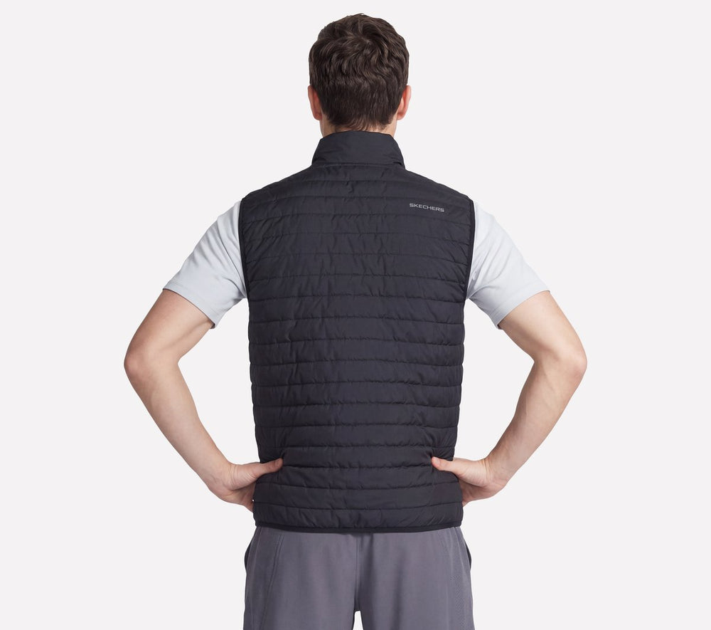 Men Skechers GO SHIELD Cozy Fit Altitude Reversible Vest