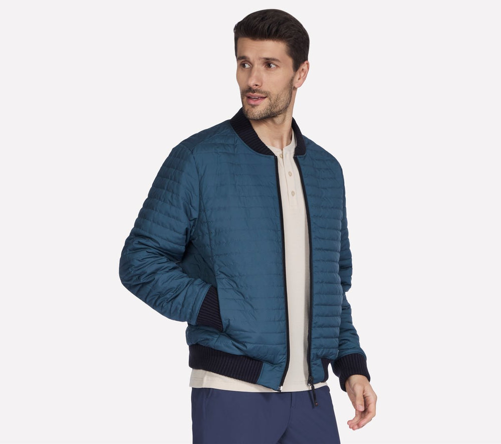 Men Skechers Alpha Reversible Bomber