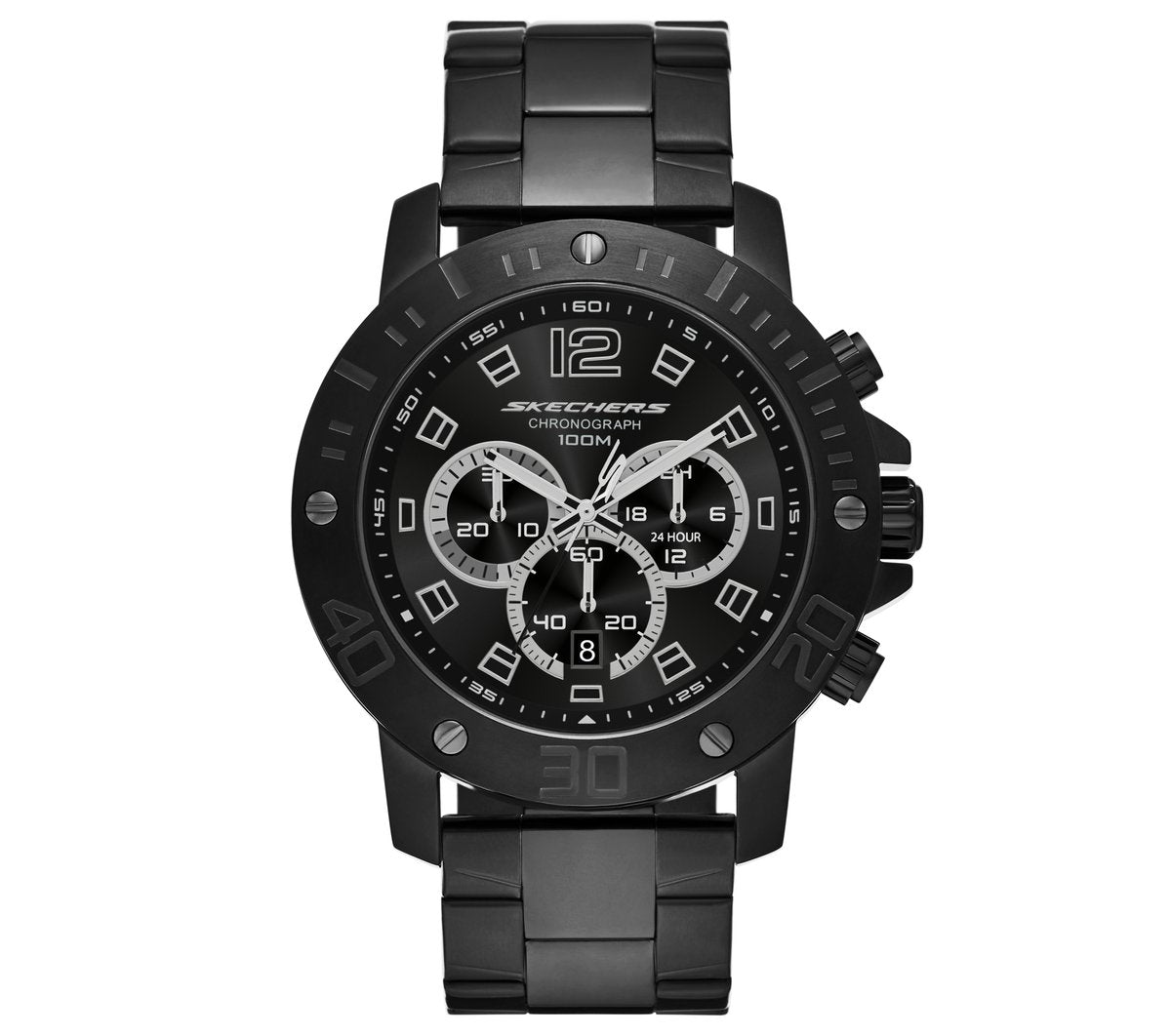 Men Skechers Stainless Steel Chronograph Watch