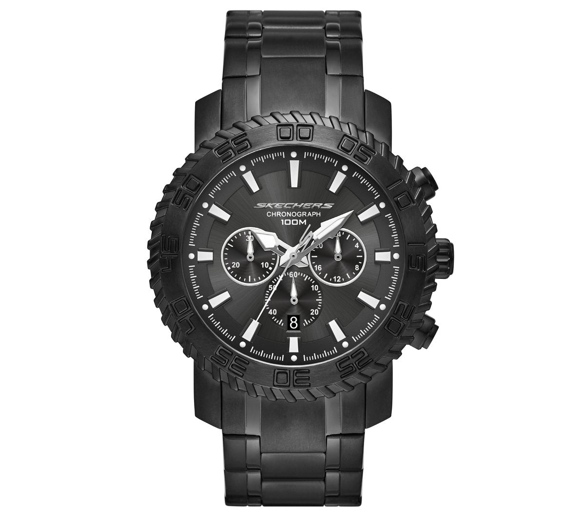 Men Skechers Stainless Steel Chronograph Watch