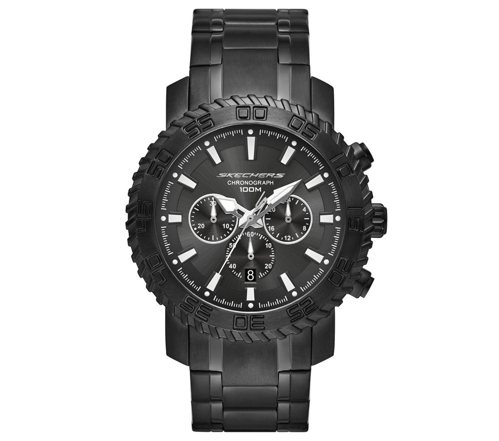 Men Skechers Stainless Steel Chronograph Watch