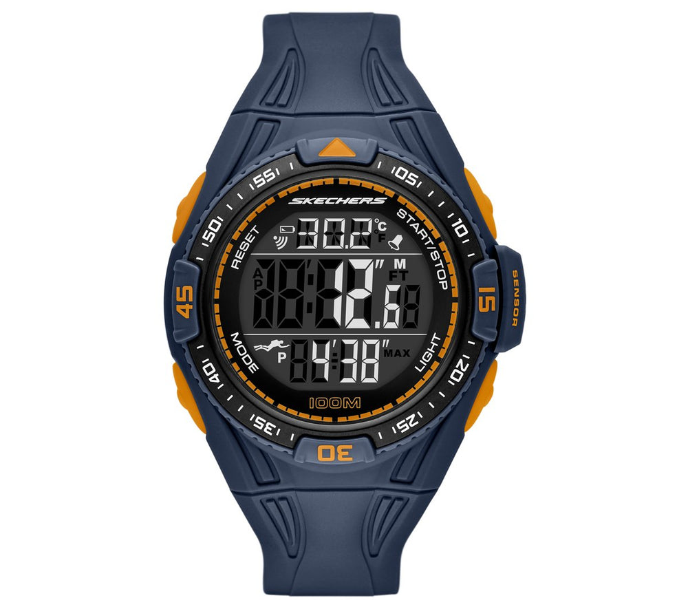 Men Skechers Digital Long Strap Watch