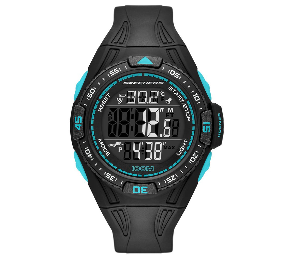 Men Skechers Digital Long Strap Watch