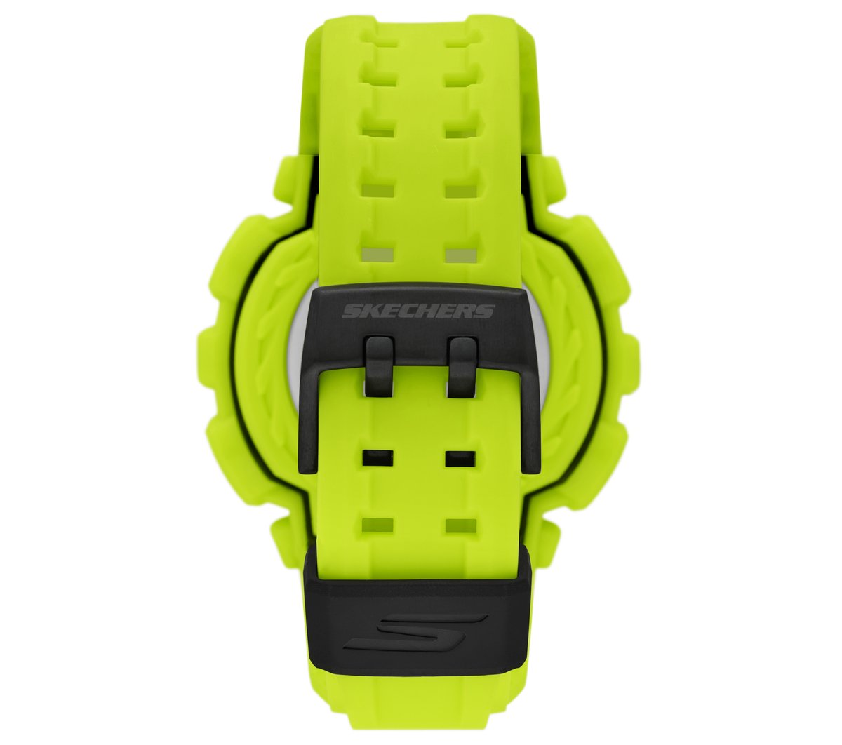 Men Skechers Digital Neon Green Watch