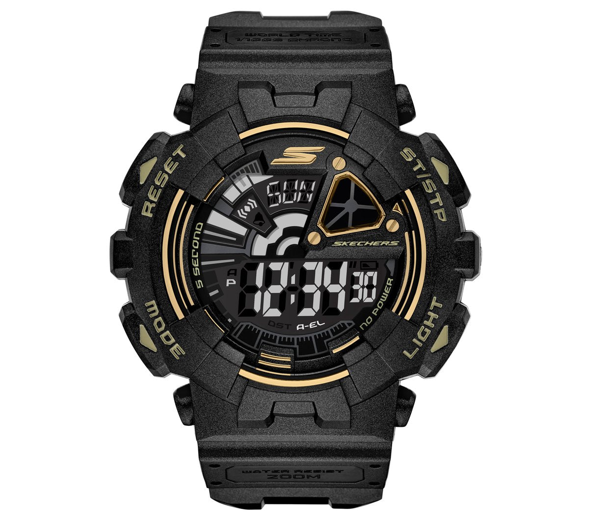 Men Skechers Digital Gray Watch