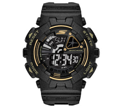 Men Skechers Digital Gray Watch