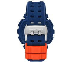 Men Skechers Digital Blue Watch