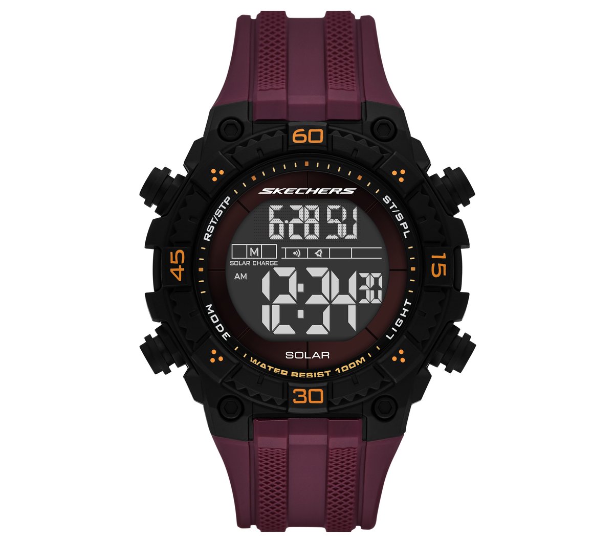 Men Skechers Solar Digital Watch
