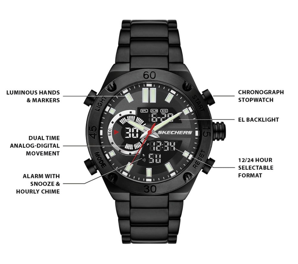 Men Skechers Analog Chrono Watch