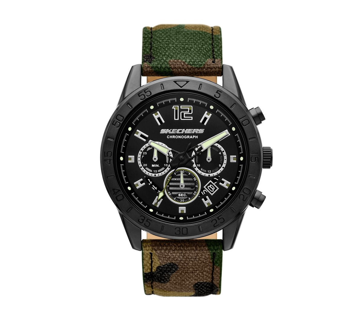 Men Skechers Kornblum Camo Watch
