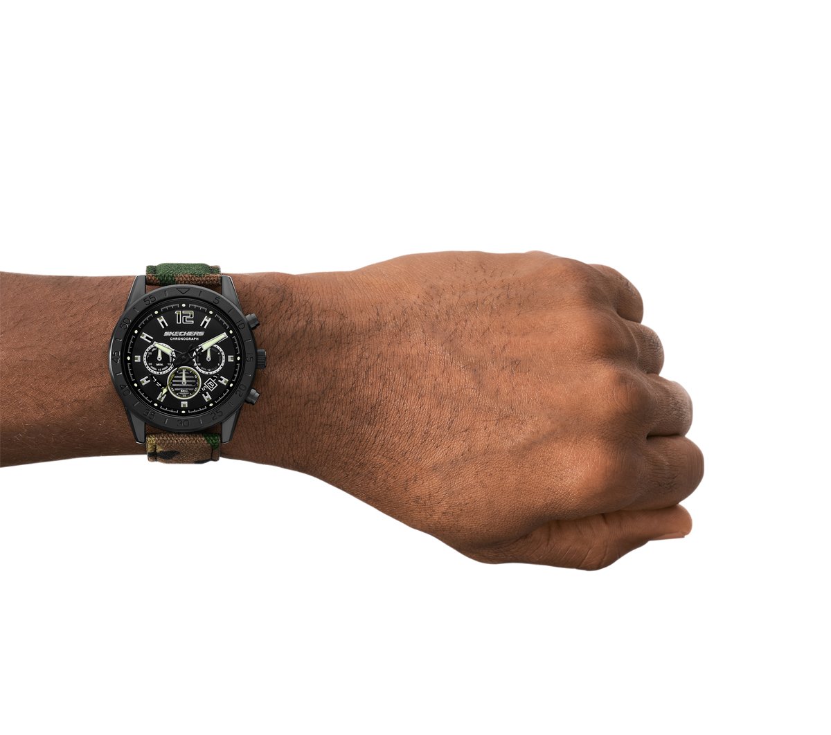 Men Skechers Kornblum Camo Watch