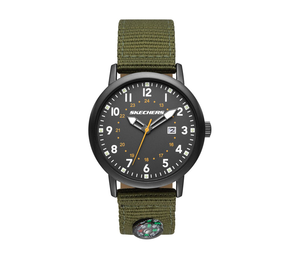 Men Skechers Parkhurst Green Watch