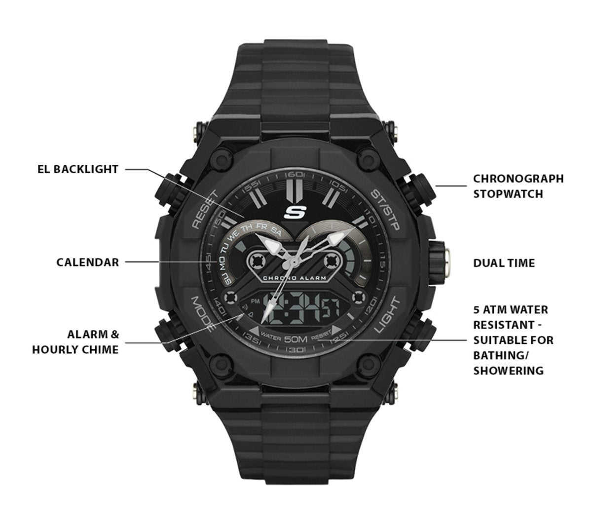 Men Skechers El Segundo Watch