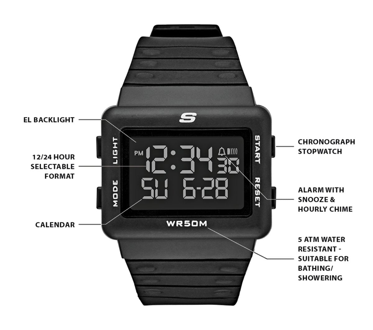 Men Skechers Larson Watch
