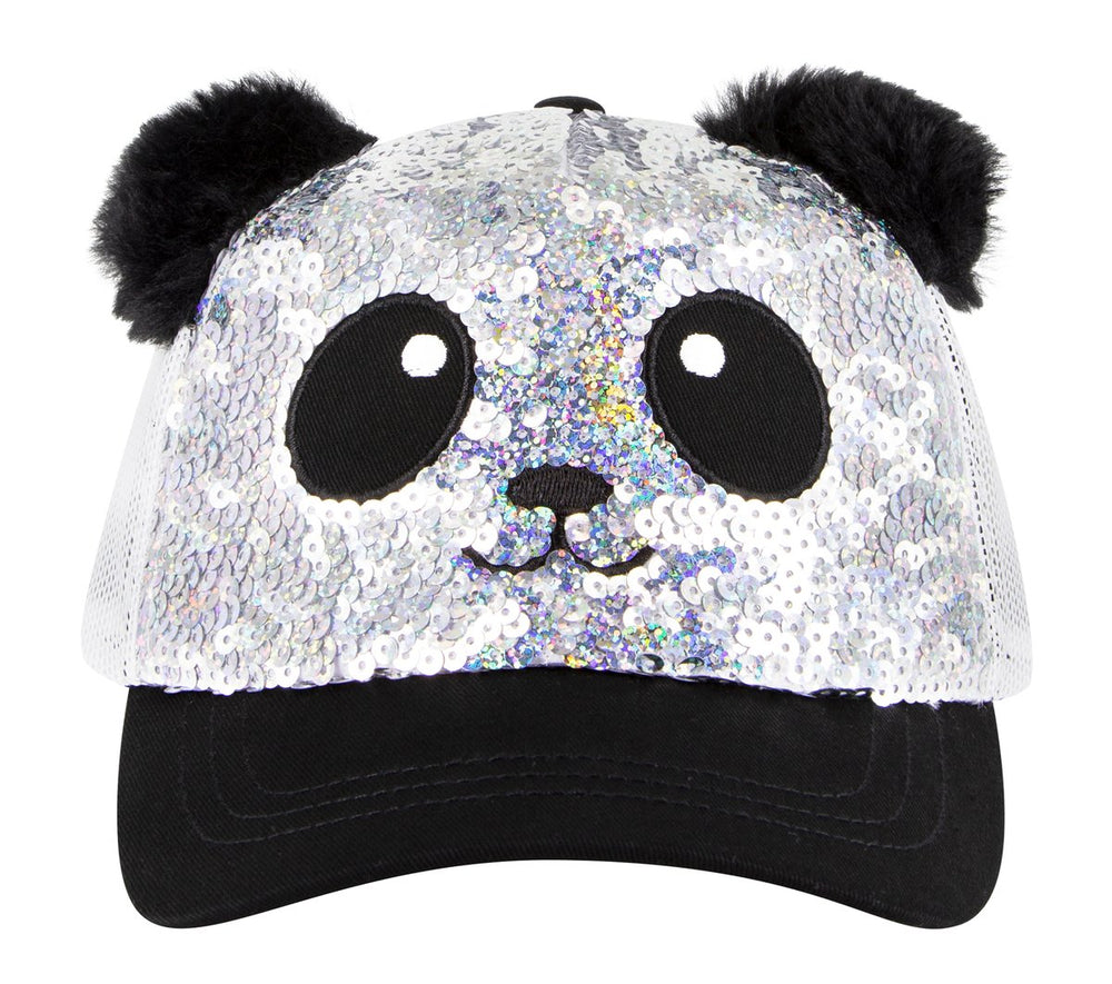 Kids Skechers Sequin Panda Hat