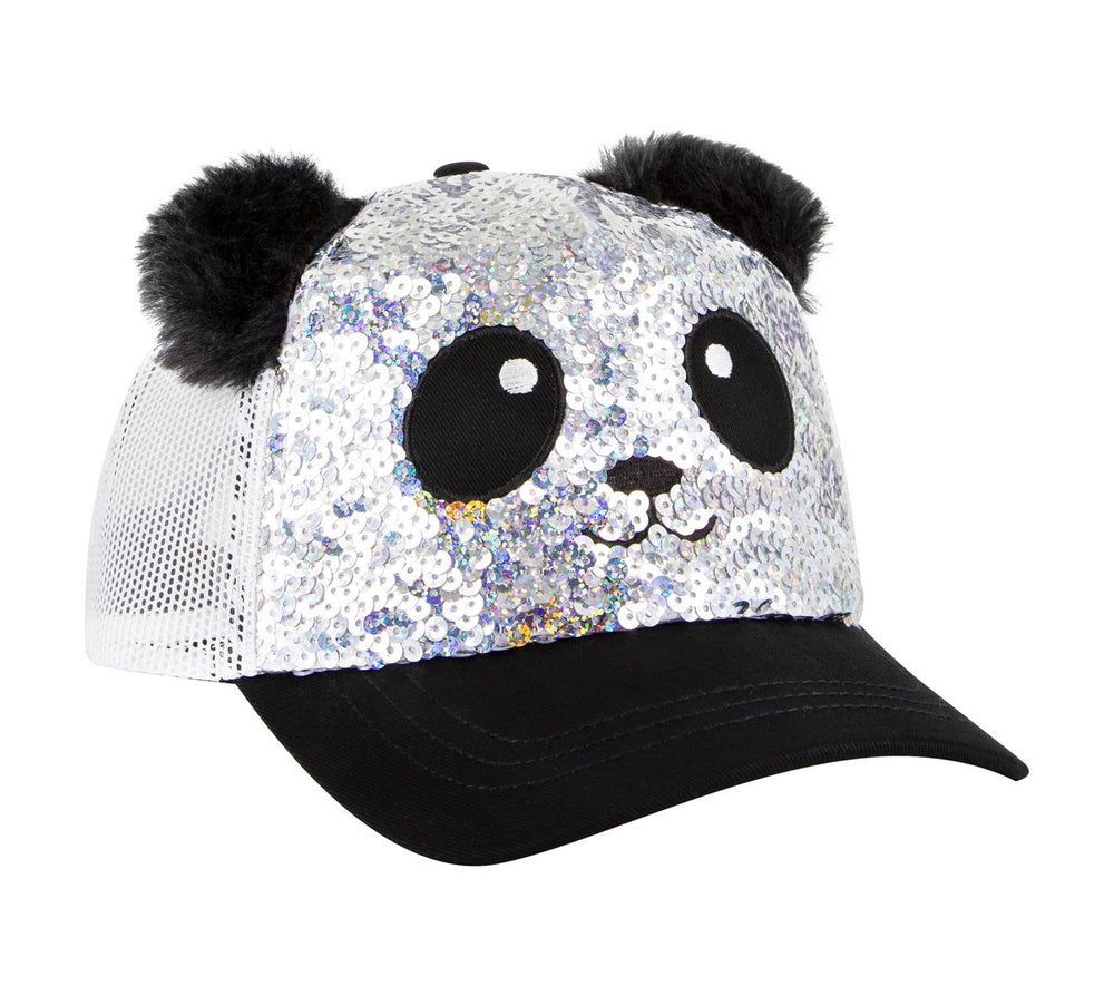 Kids Skechers Sequin Panda Hat