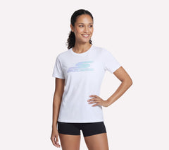 Women Skechers Motion Short Sleeve Tee