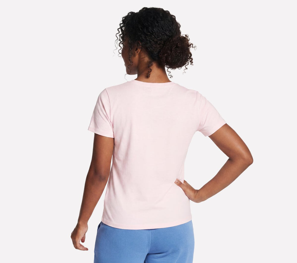 Women Skechers Pima V-Neck Tee