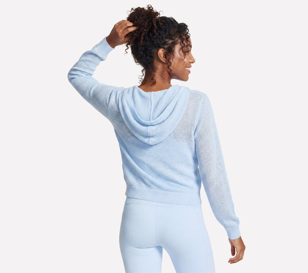 Women Skechers Shine Hooded Full Zip Jacket
