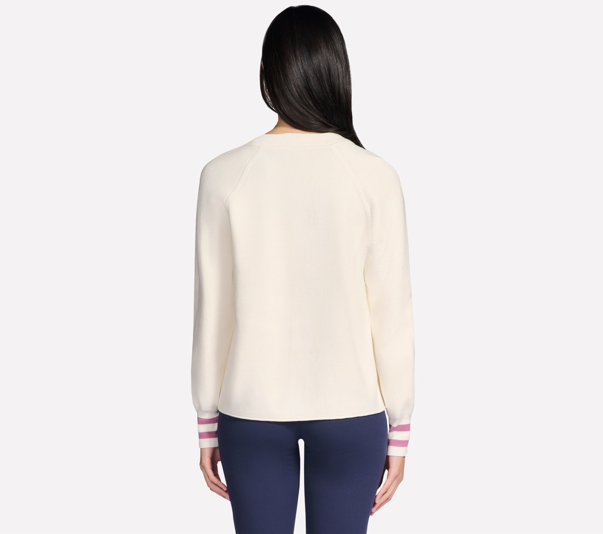 Women Skechers GO WALK Reflection Sweater Bomber