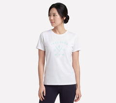 Women Skechers Tee Time Short Sleeve Tee