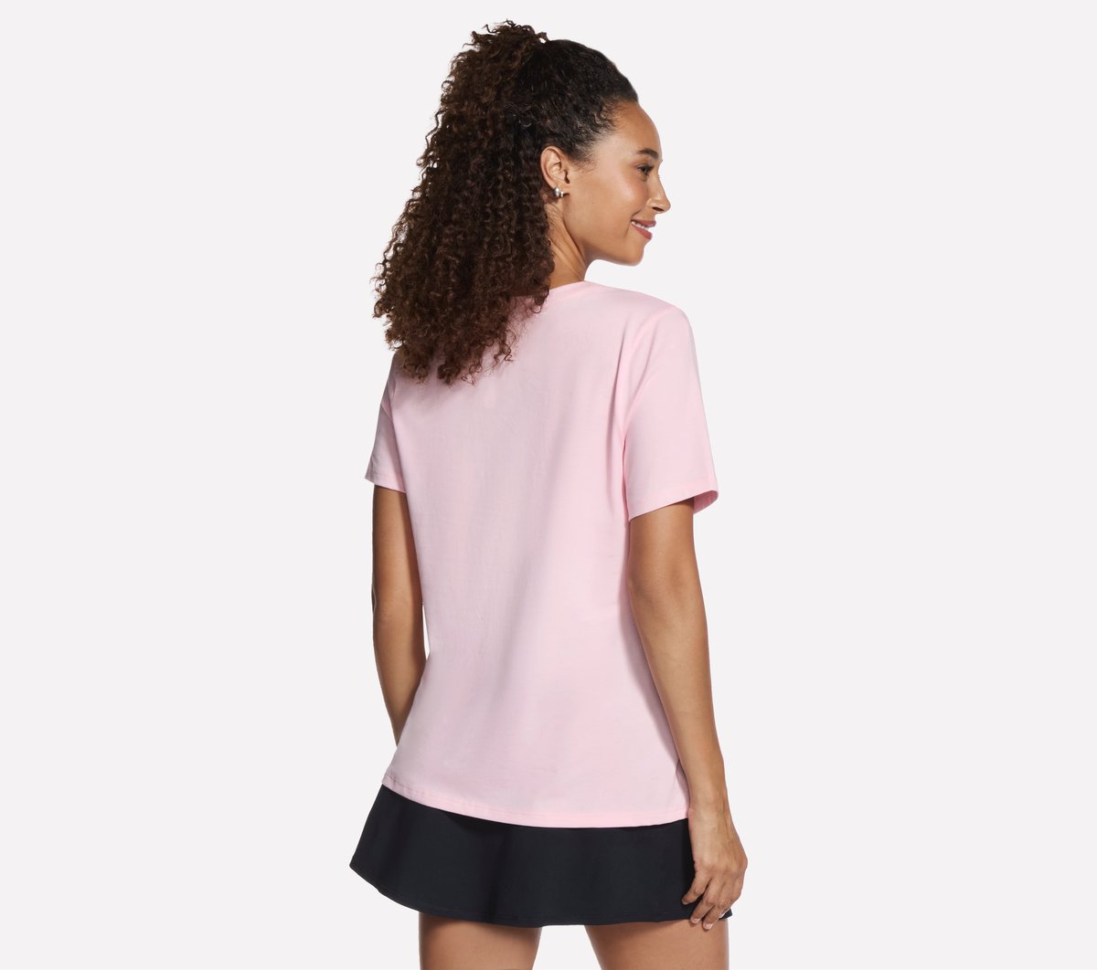 Women Skechers Court Classics Short Sleeve Tee