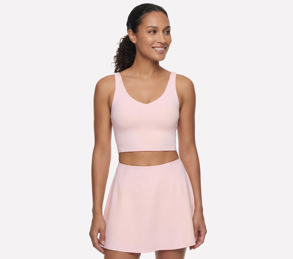 Women Skechers GO WALK Court Crop Tank