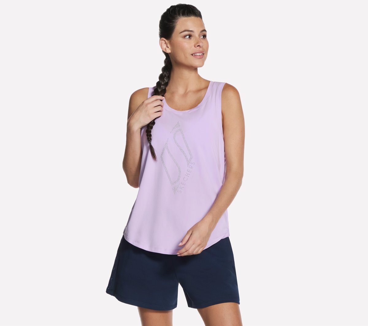 Women Skechers Shine Diamond Tank