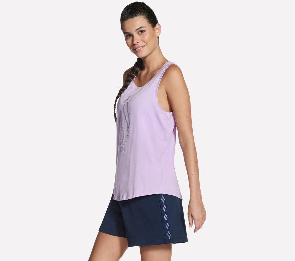 Women Skechers Shine Diamond Tank