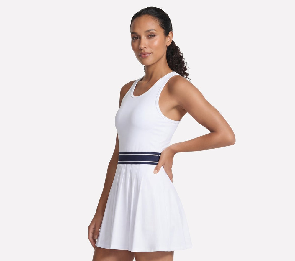 Women Skechers Court Pleated Dress