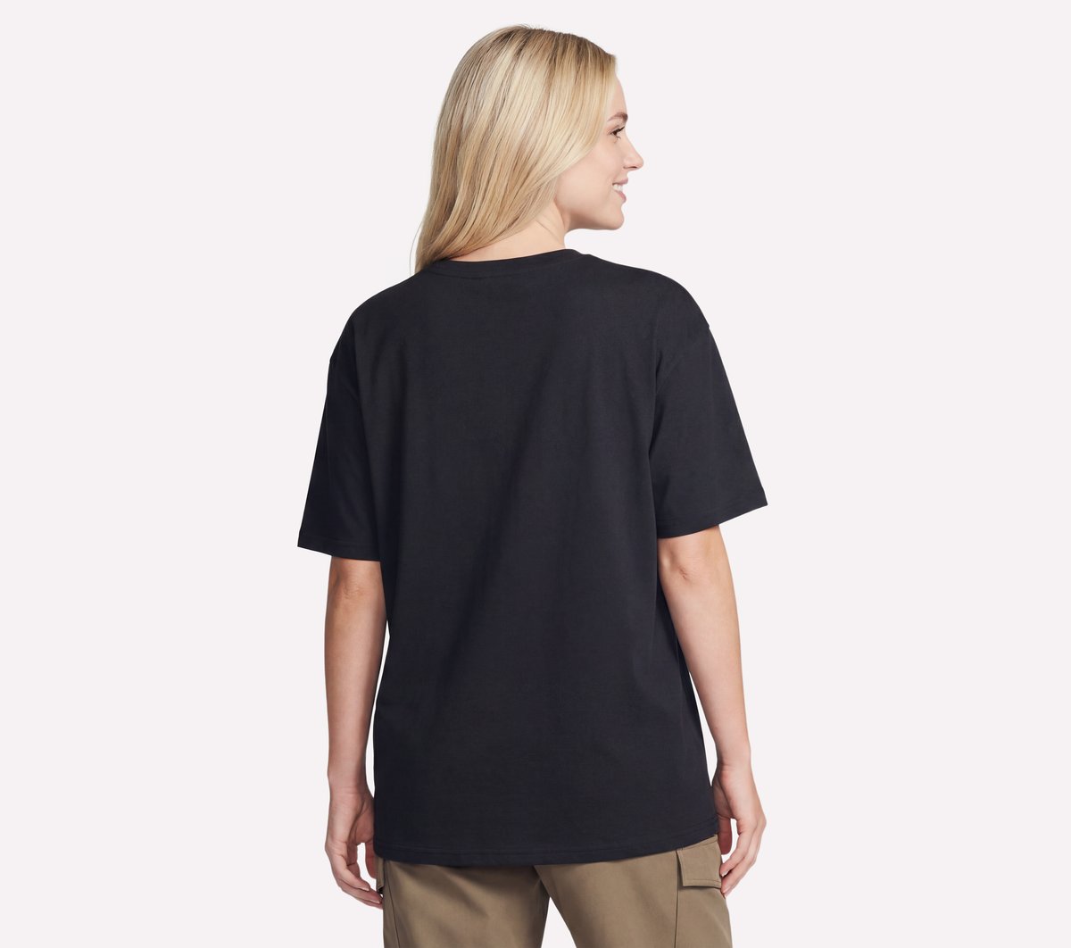 Women Skechers Gold Splatter Diamond Short Sleeve Tee