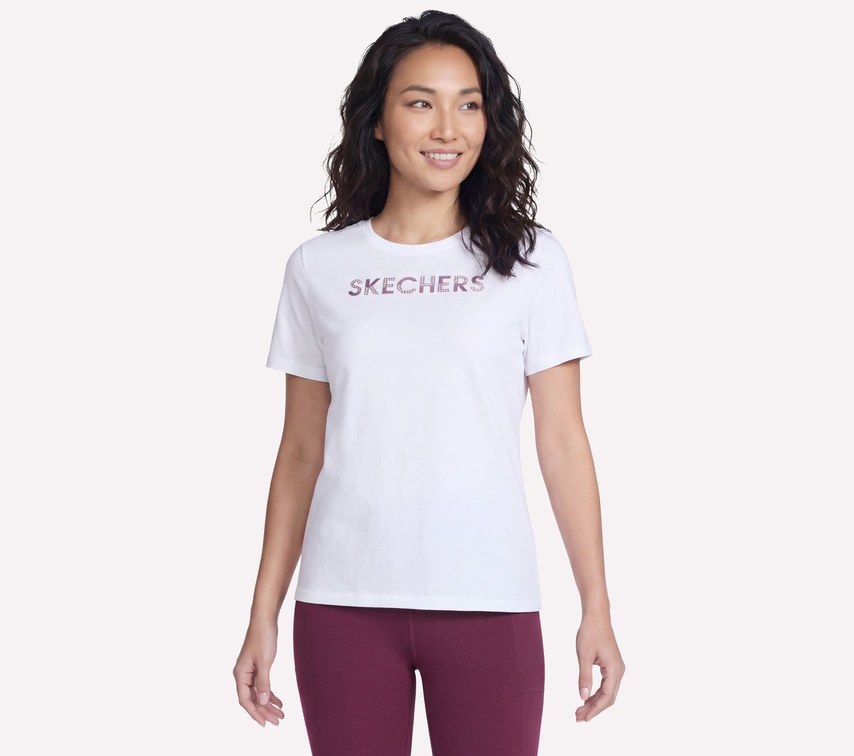 Women Skechers Dazzle Short Sleeve Tee